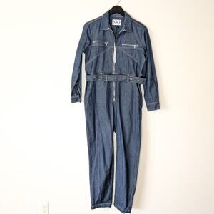 NWT SSO by Danielle denim boilersuit, medium